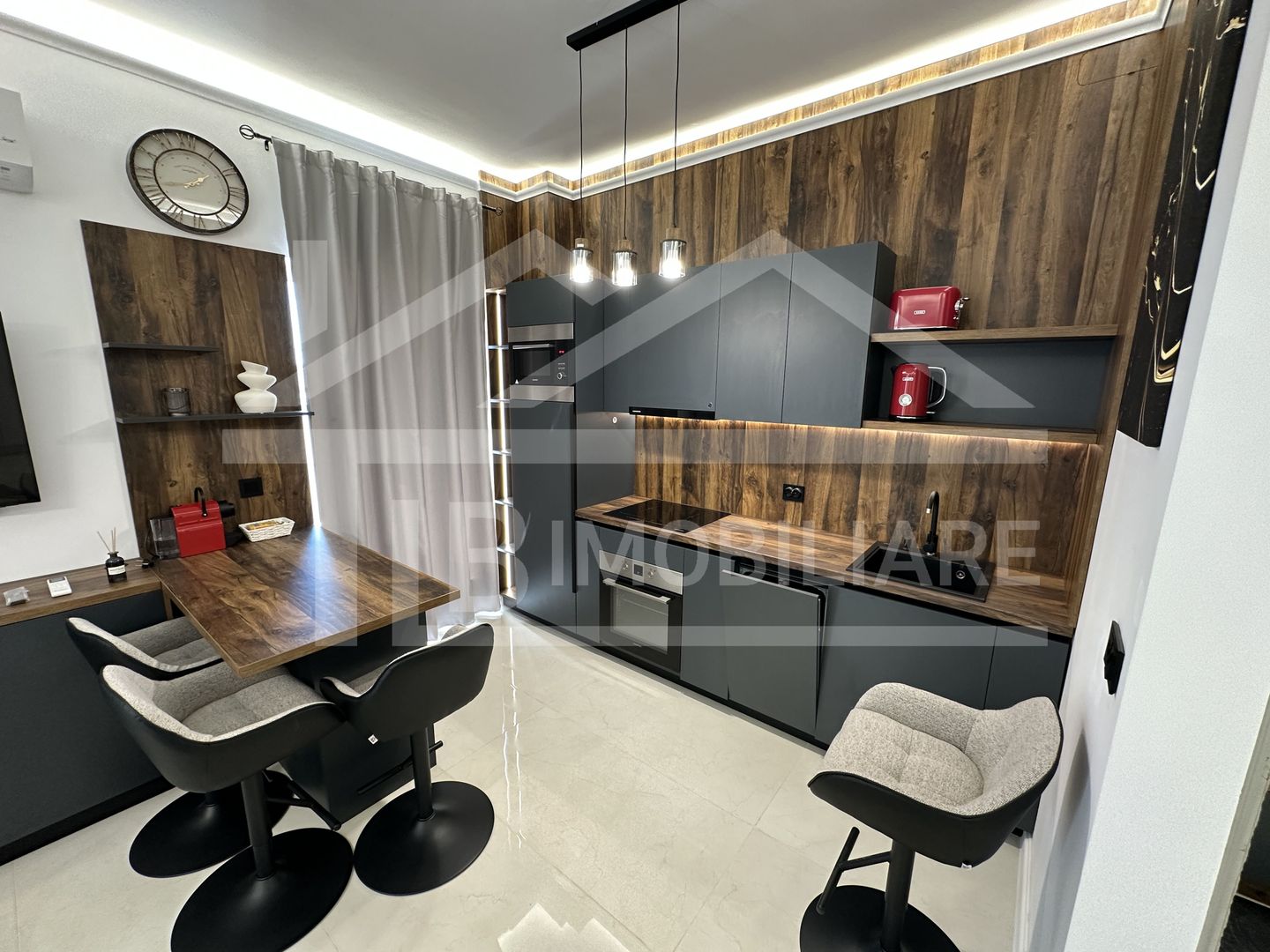 Apartament cu 2 camere, 52mp, terasa 20mp, parcare, lux, Zona Vivat Residence - Poză 3