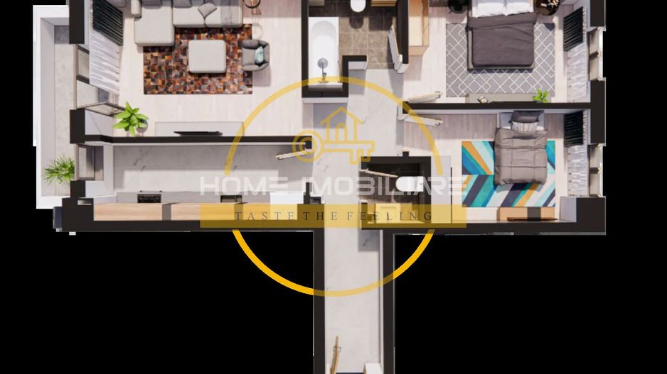 Apartament 3 camere, DC, 2 bai, Parter înalt // Păcurari - Kaufland - Poză 9