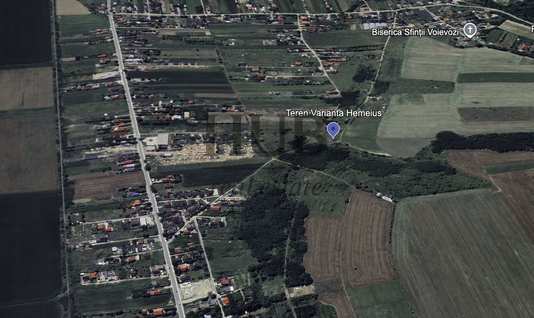 Teren intravilan ideal pentru o casa in Fantanele - de vanzare - Poză 3