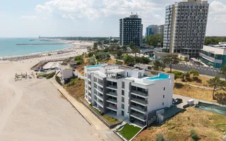 PENTHOUSE CU PISCINA, VEDERE PANORAMICA LA MARE/FALEZA OLIMP - Poză 25
