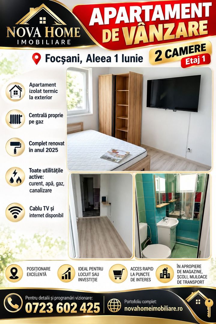 🏡 Ap.2cam (Aleea 1 Iunie) - et.1 - Poză 6