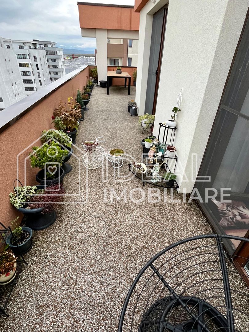 Penthouse cu 4 camere si terasa, complet Mobilat, zona Doamna Stanca - Poză 15
