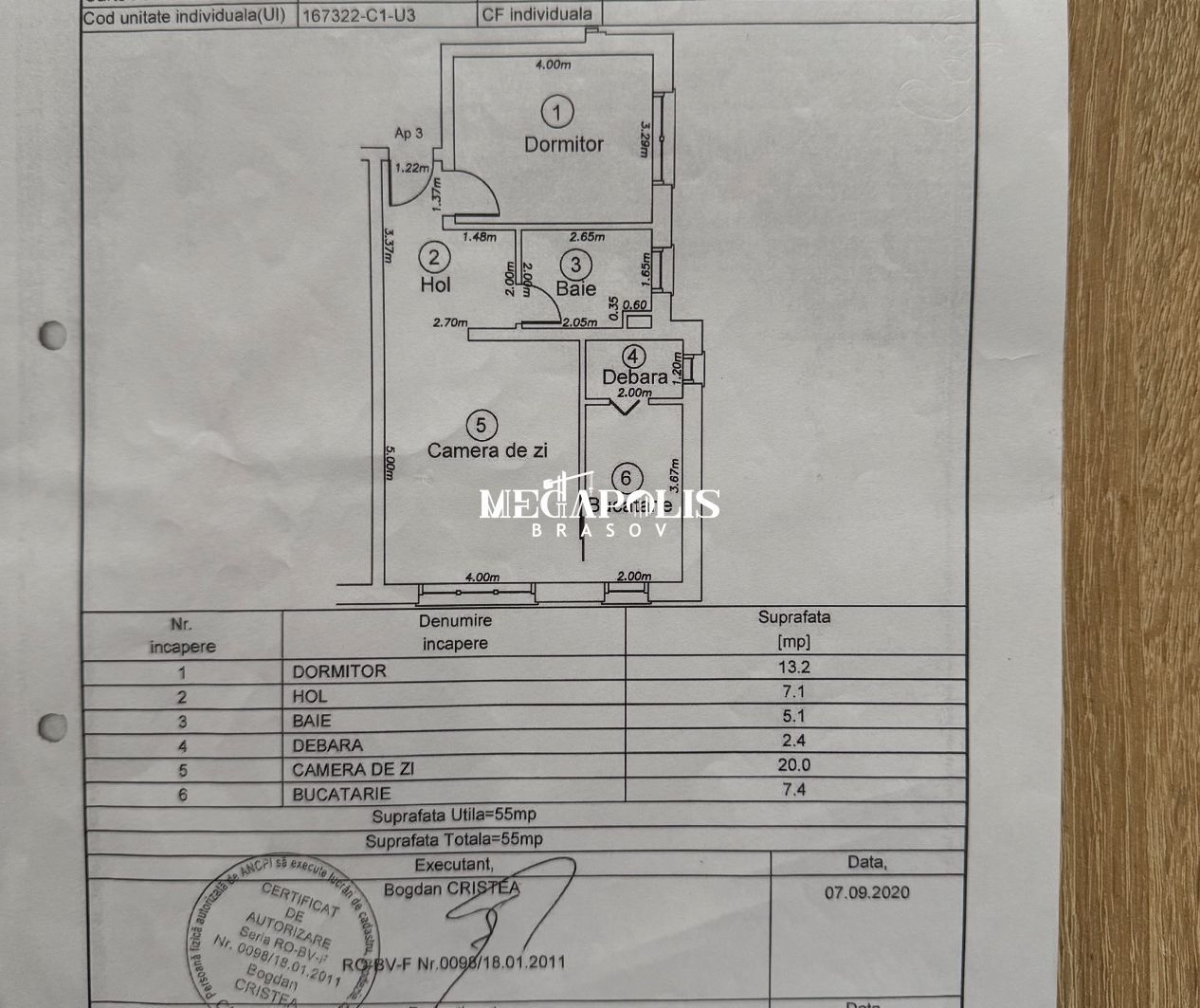 Vânzare apartament 2 camere   Brașov - Poză 7