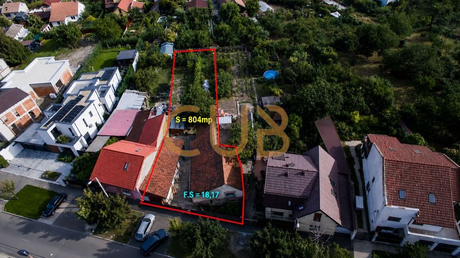 Teren individuala/duplex, S:804, utilitati  - Mehala/Torontalului - Poză 1