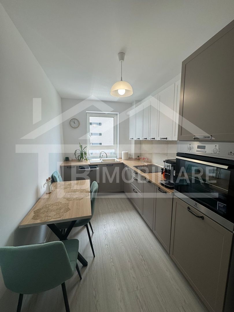 Apartament cu 2 camere, 59 mp, decomandat, parcare, Zona Maurer Residence - Poză 6