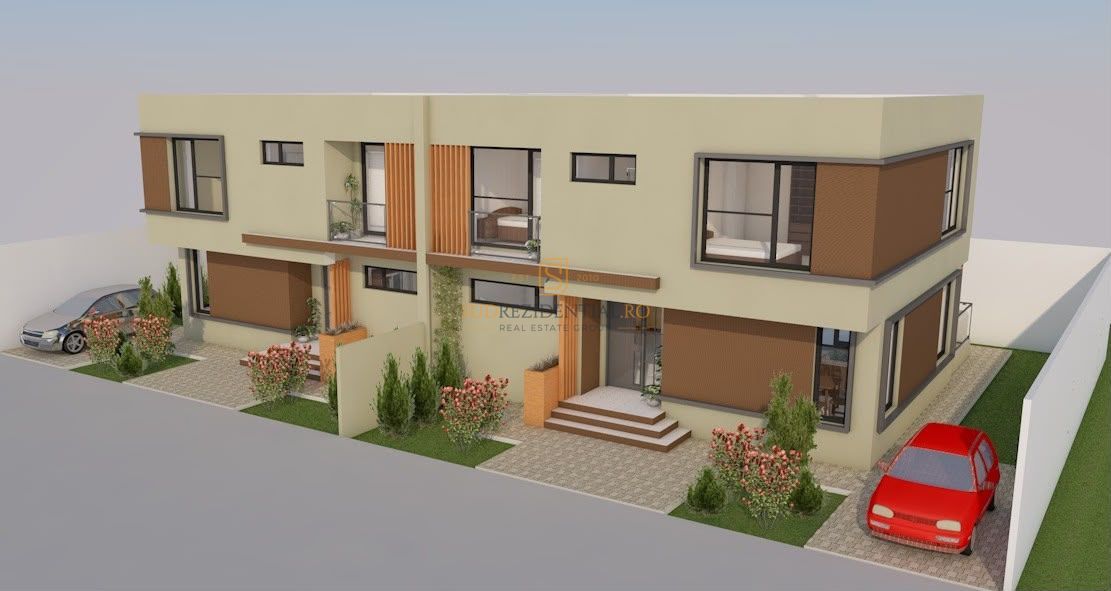 Vila moderna cu 4 camere, teren amplu - Tip duplex - Magurele - Poză 11