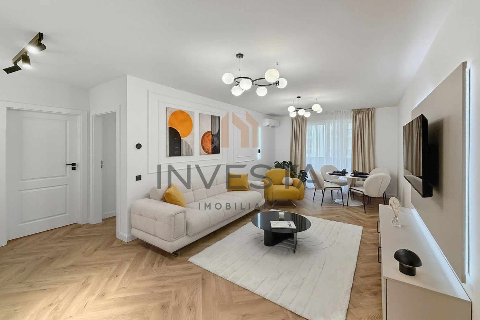 Apartament elegant cu 2 camere și balcon generos-Elite City! - Poză 1