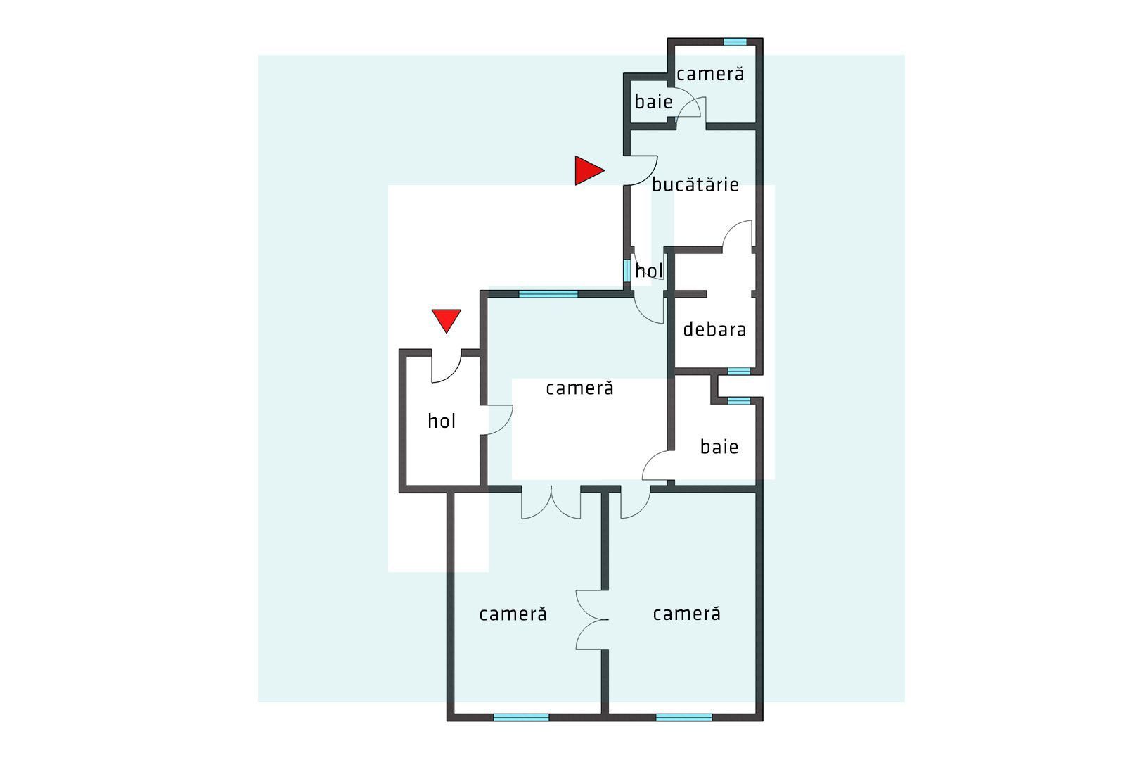 Apartament cu 4 camere zonă ultracentrală - Poză 6