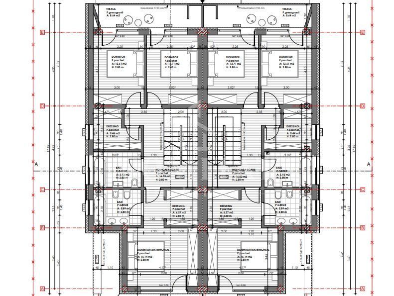 Casă spectaculoasă cu terasă panoramică cartierul Voroneț - Poză 18