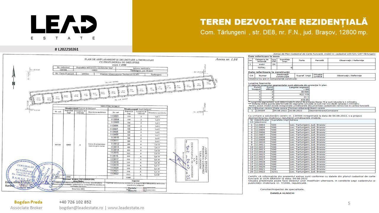 Teren excelent Dezvoltare rezidențială - Izvor Tarlungeni - Poză 4