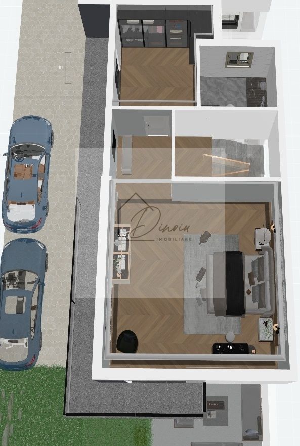 Vila duplex Bucureștii Noi 2 Cocoșii I Străulești I 220 mp - Poză 5