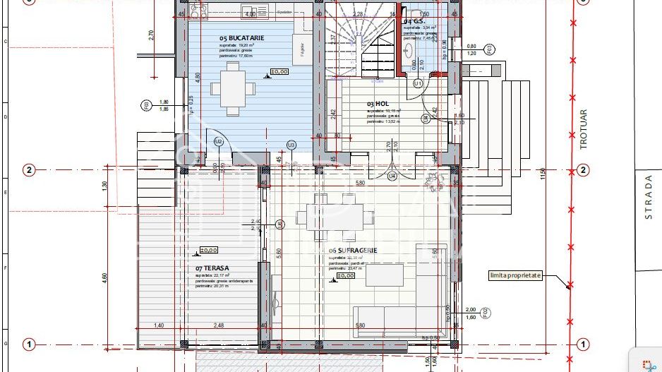Teren intravilan 536 mp cu deschidere de 14 m –Piata Cluj - Poză 4