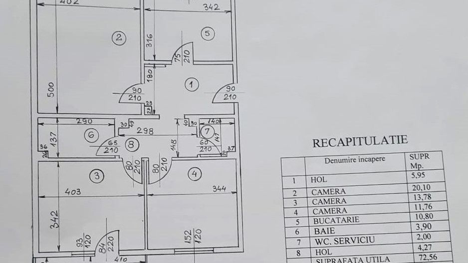 Vânzare Ap 3 Camere Între Nerva Traian & Mall Vitan Centrală TermicaCertificat A - Poză 4