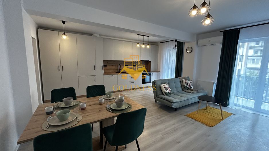 2 camere open space,Parcare, Modern, Zona Porii, Lidl, Floresti - Poză 4