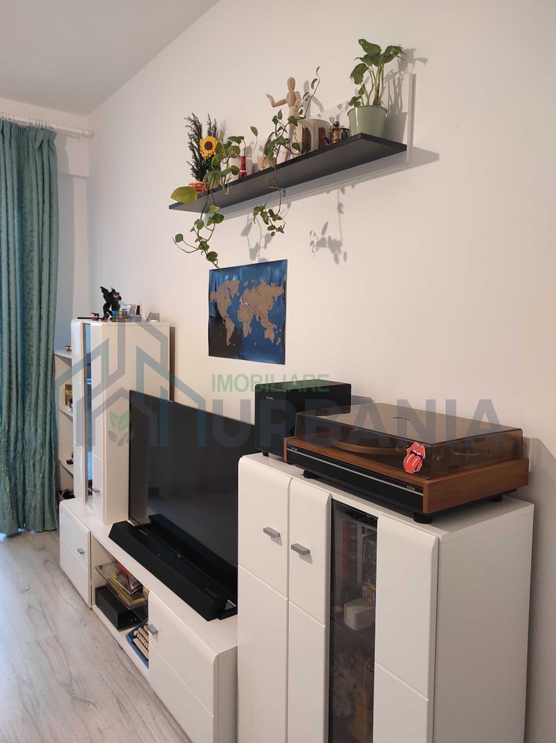 Apartament 1 cameră, Valea Lupului, bloc nou (2021), parter, curte proprie - Poză 1