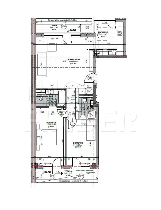 3 camere Sophia Residence |Etaj 6/6| Vedere panoramică | Comision 0% - Poză 32