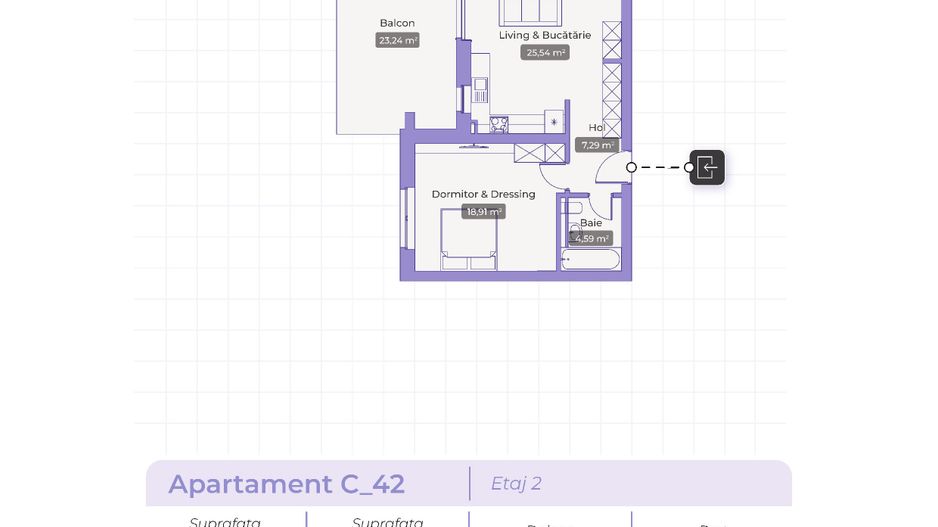 Apartament de vanzare 2 camere ARQA Jolie Village - Poză 4