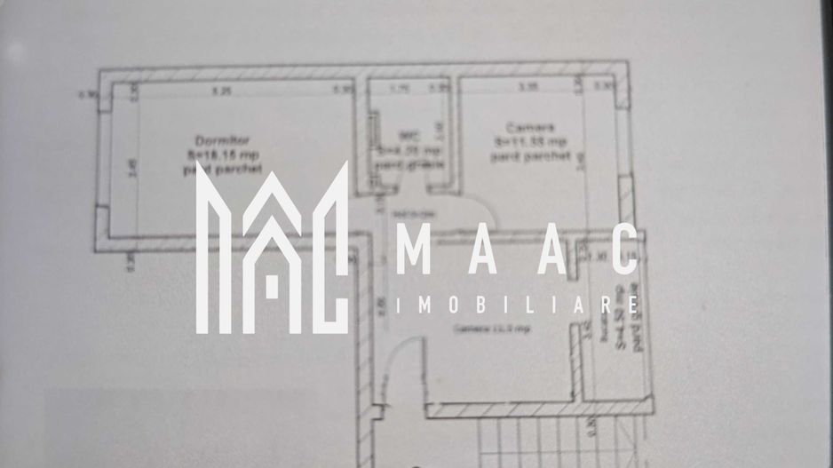 Apartament 3 camere | Decomandat | Balcon | Vasile Aaron - Schiță 8