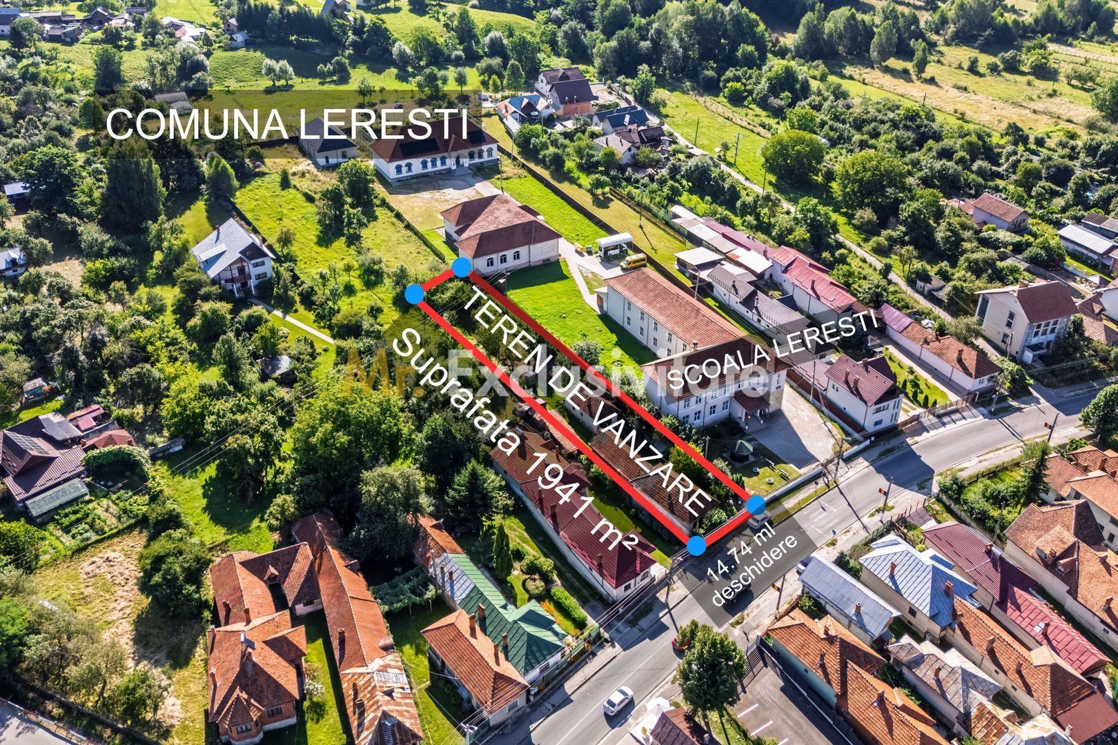 Teren cu potential exceptional 1941 mp– Centru Leresti | Campulung - Poză 1