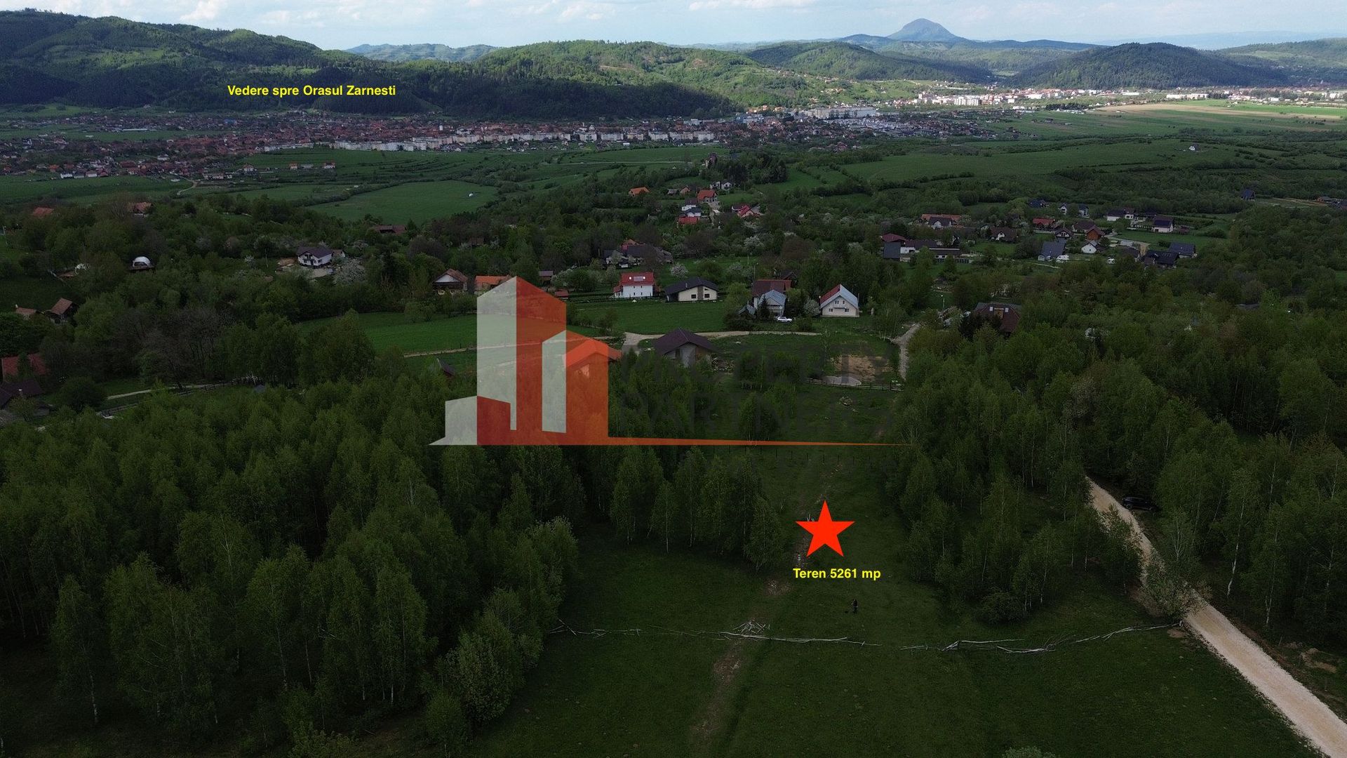 Teren intravilan 5.261 mp Tohănița | Deschidere 49 m | Utilități, lângă pădure - Poză 3
