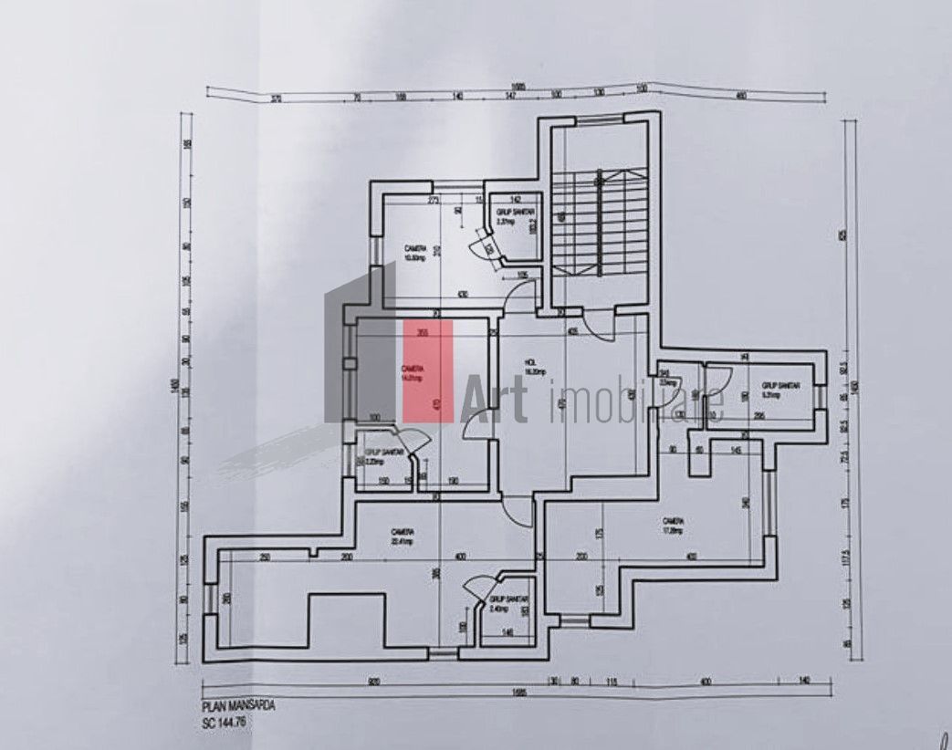 Vila Pensiune in Busteni | zona centrala | afacere functionala - Schiță 13
