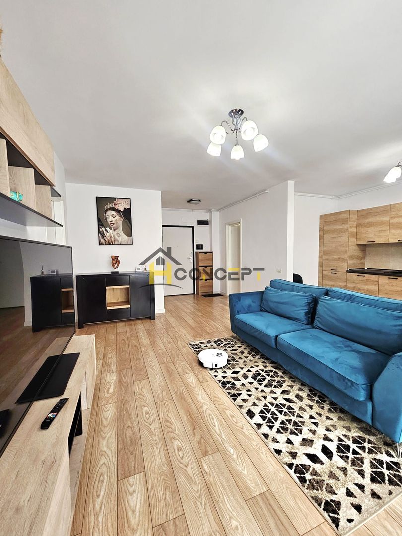 Apartament cu 2 camere, mobilat, Rond OMV Pipera - Poză 2