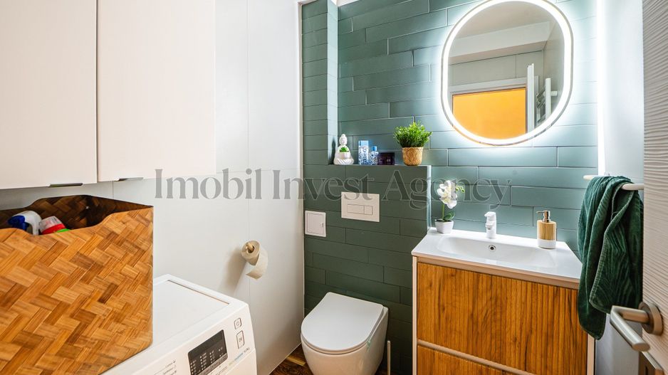 Duplex P+1+M cu grădină proprie, terasă și acces la piscină. - Poză 10