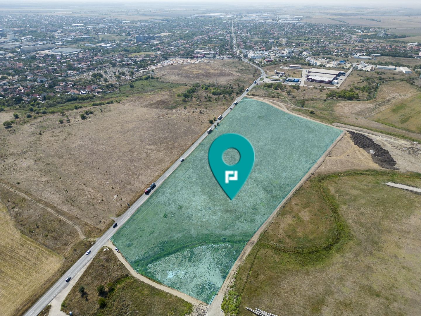 TEREN INTRAVILAN CENT NORD ARAD KM 548+273 PUZ APR - Poză 1