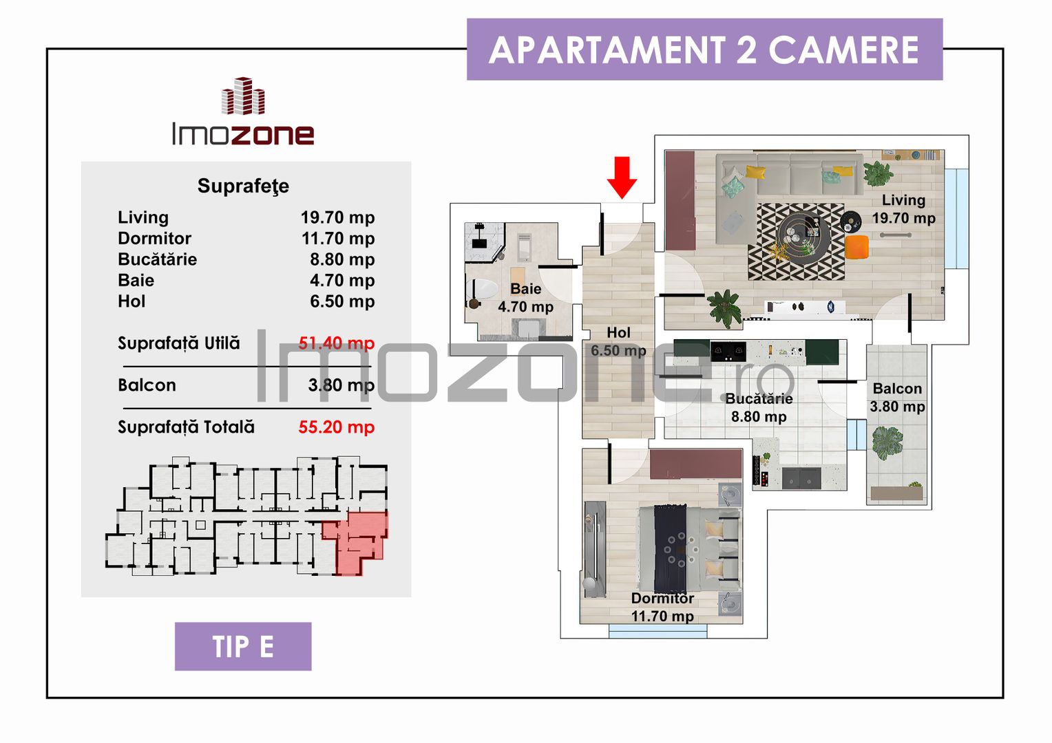 2 CAMERE // DRUMUL TABEREI // METROU // COMISION 0% // IMOZONE // COMERCIAL - Poză 2