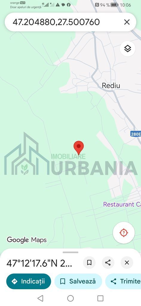 Teren intravilan de vanzare, Rediu, strada 1 Decembrie, 822 mp - Poză 4