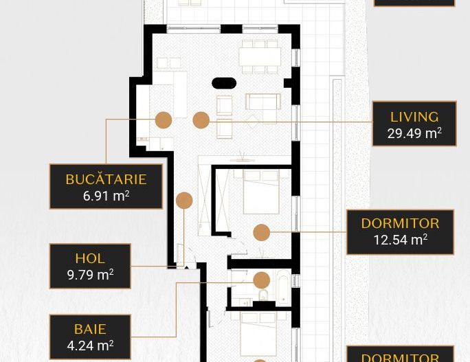 APARTAMENT 3 CAMERE PREMIUM | UNIRII | BLOC NOU | GRADINA PROPIE - Poză 11