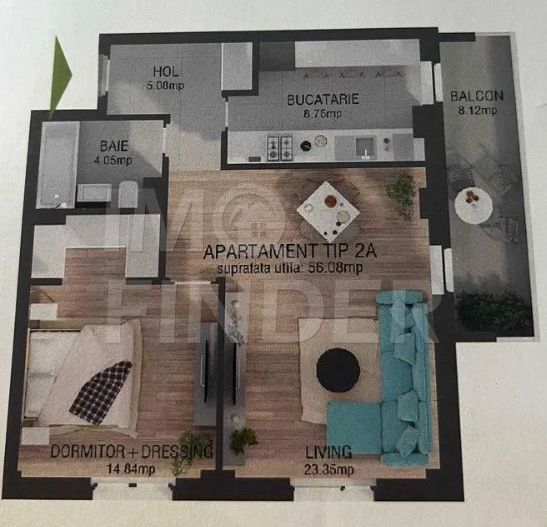 Apartament 2 camere, parcare, zona Calea Turzii, Zorilor - Poză 7