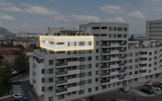 Penthouse 4 camere, 2 terase, panoramă munți și Tâmpa - Poză 30