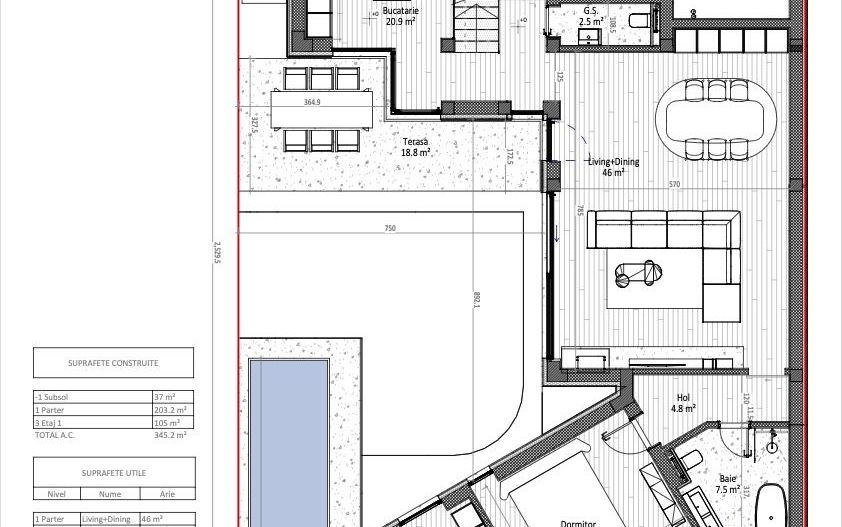 Duplex Premium cu Piscina | Pipera | Iancu de Hunedoara - Schiță 25