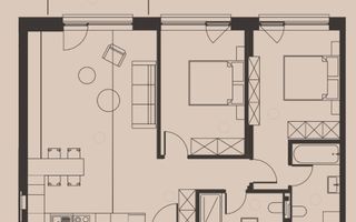 Apartament nou FINISAT 3 camere | Zona Centrala | Comision 0% - Poză 2