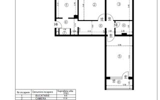 Apartament 3 camere, 72 mp, Alexandru Cel Bun, Iași - Poză 6