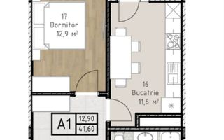 Vânzare, apartamet, 1 cameră, str. Alexandru cel Bun, or. Ialoveni - Poză 8