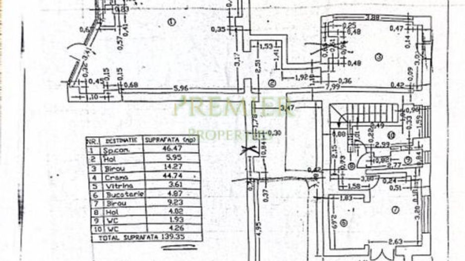 SPATIU 240 MP | 140 PARTER+100 SUBSOL | TRAFIC | VITRINA MARE | FARA HORECA | - Poză 4