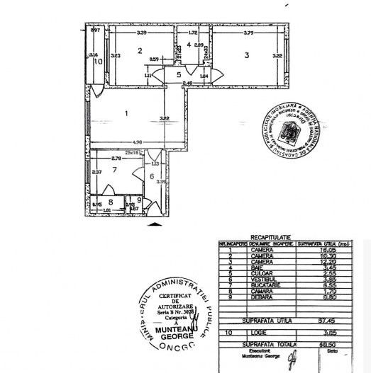 Apartament 3 camere Dorobanti | Imobil 1960 - Poză 9