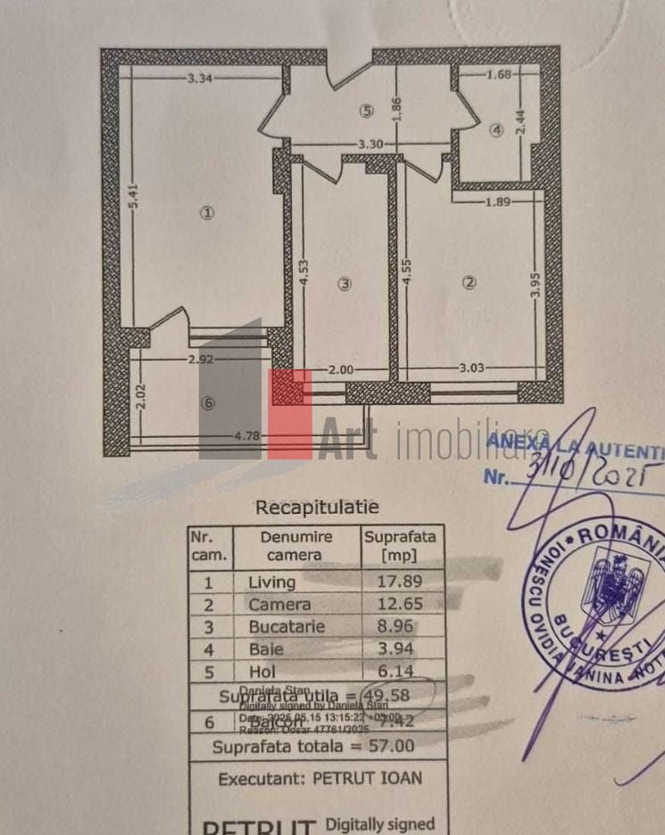 Vânzare apartament decomandat cu centrală Metalurgiei - Metro - Poză 4