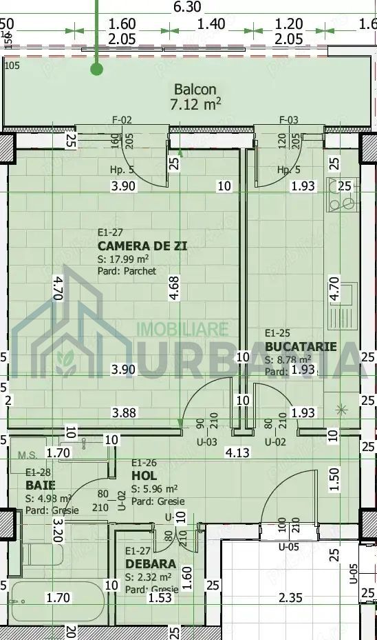 Apartament 1 cameră, Păcurari, bloc 2026 - Poză 2