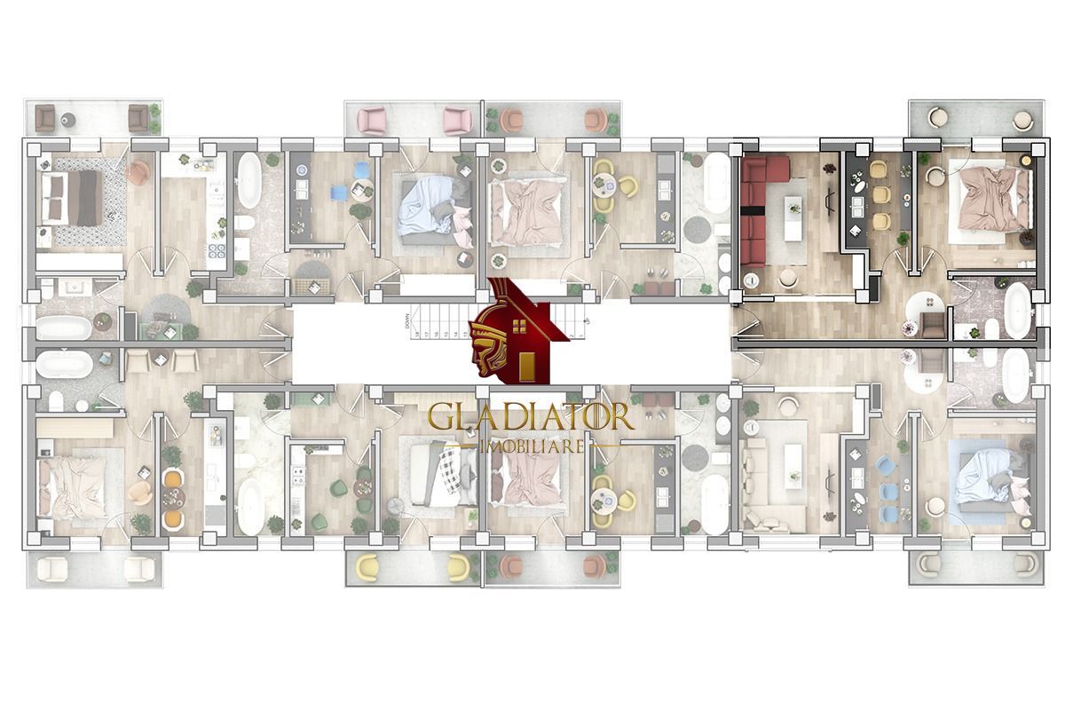 Apartament 2 camere, decomandat, bloc nou, Capat CUG - Lunca Cetatuii - Poză 8