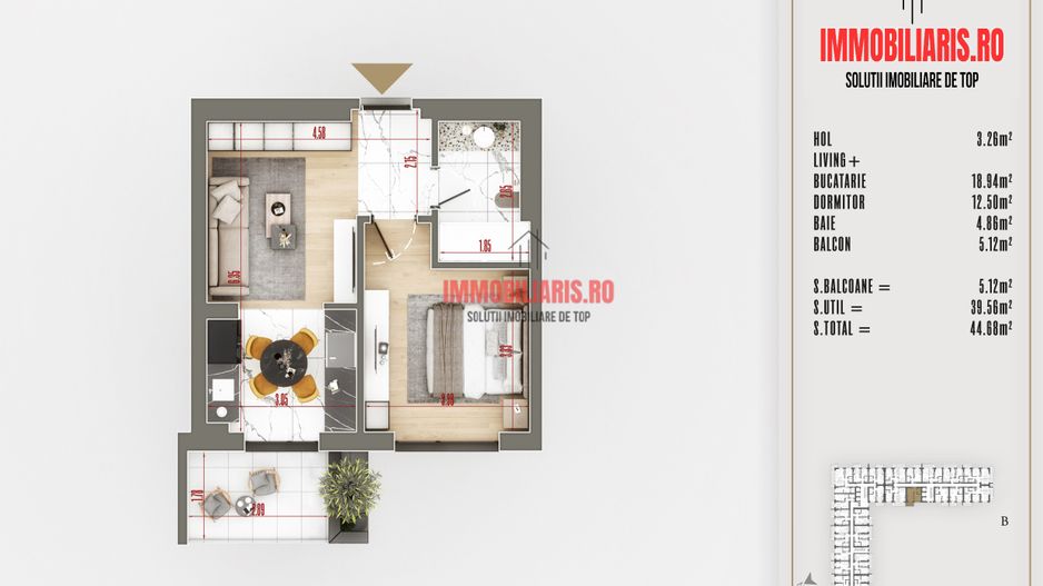 Pallady, Finisaje Premium, Centrala Termica, Birou Vânzări - Schiță 2