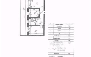 Apartament 2 Camere de Lux /Fabrica de Glucoza/Predare la alb-169.000 € - Schiță 7