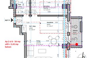 Dâmbovița-Șagului | Bloc Nou | 2, 3 și 4 Camere | Penthouse | Parcare subterana - Poză 5