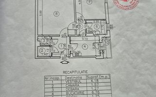 Apartament 2 Camere decomandat / Metrou Costin Georgian - Poză 16