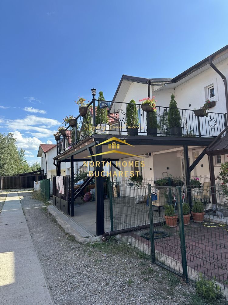 VILA de inchiriat-4 camere - Corbeanca - -PARCARE - Poză 2