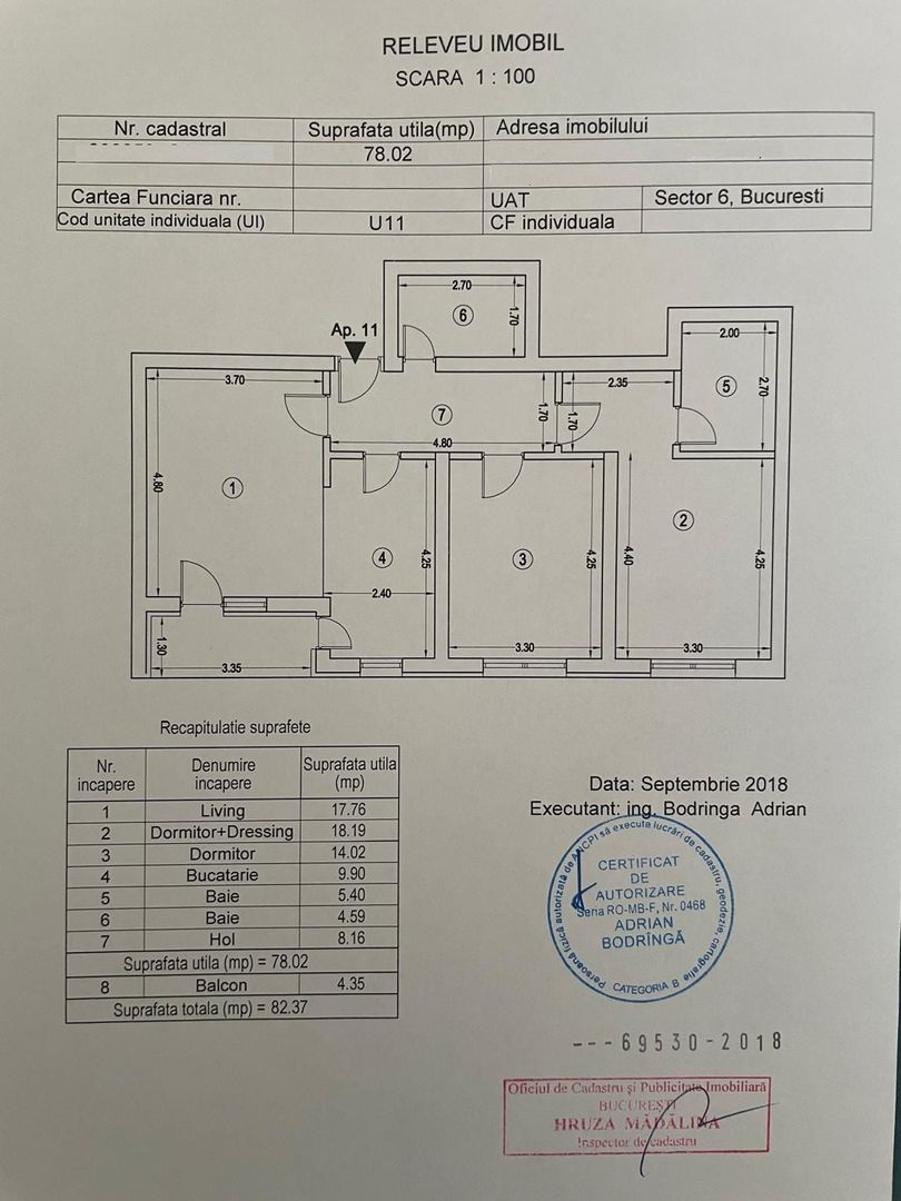 De vanzare apartament 3 camere Lujerului 2 locuri parcare - Poză 12