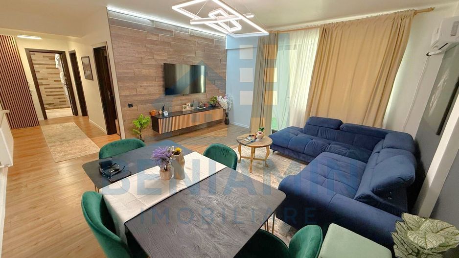 2 Camere-Loc Parcare privat-Mobilat modern-Lux-Impecabil-Central - Poză 2