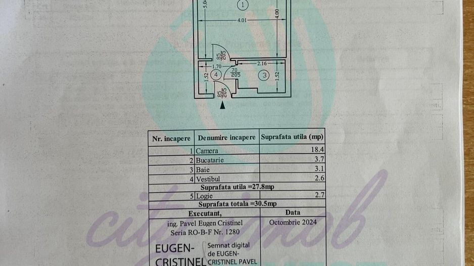 Garsoniera in Vatra Luminoasa langa parc si la doar 10 minute de Piata Muncii - Poză 13